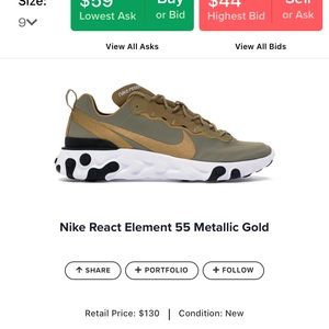 Nike React Running Shoes